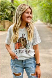 It's Fall Y'all tie dye tee