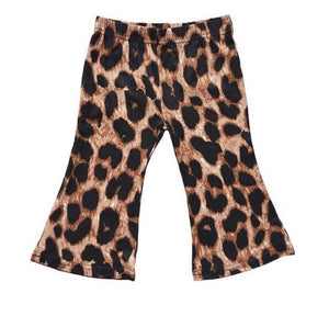 Leopard Bell Bottoms